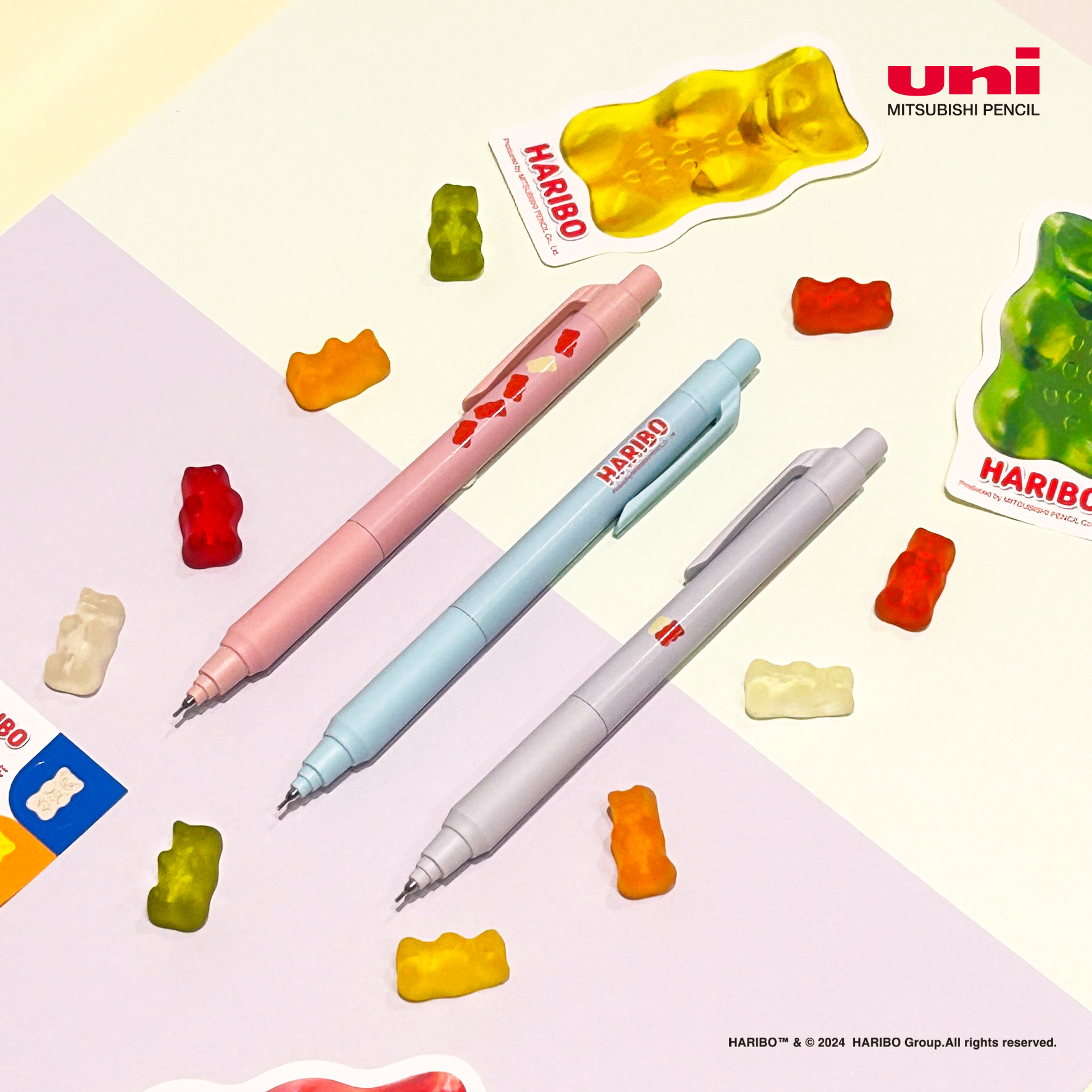 uni × HARIBO コラボシャーペン