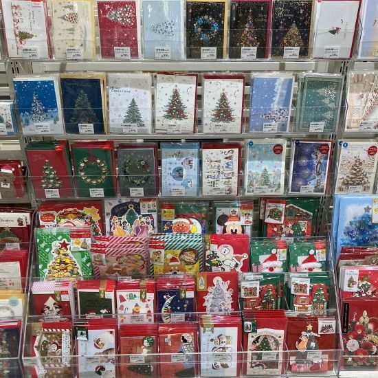 【ハンズビーそよら湘南茅ヶ崎店】クリスマスカード大量入荷しました