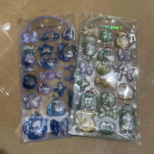 【ハンズビーそよら湘南茅ヶ崎店】クーリア　クリアジェムステッカー