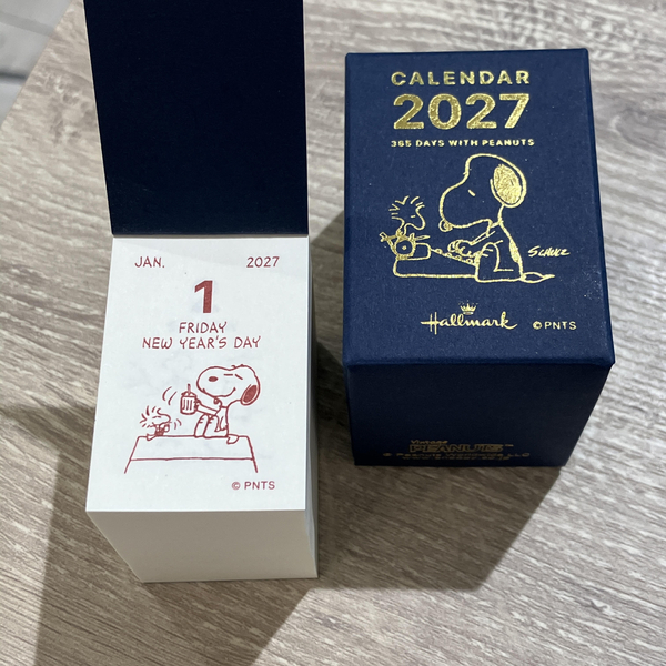 【ハンズビーそよら湘南茅ヶ崎店】スヌーピーのミニミニ日めくりカレンダー