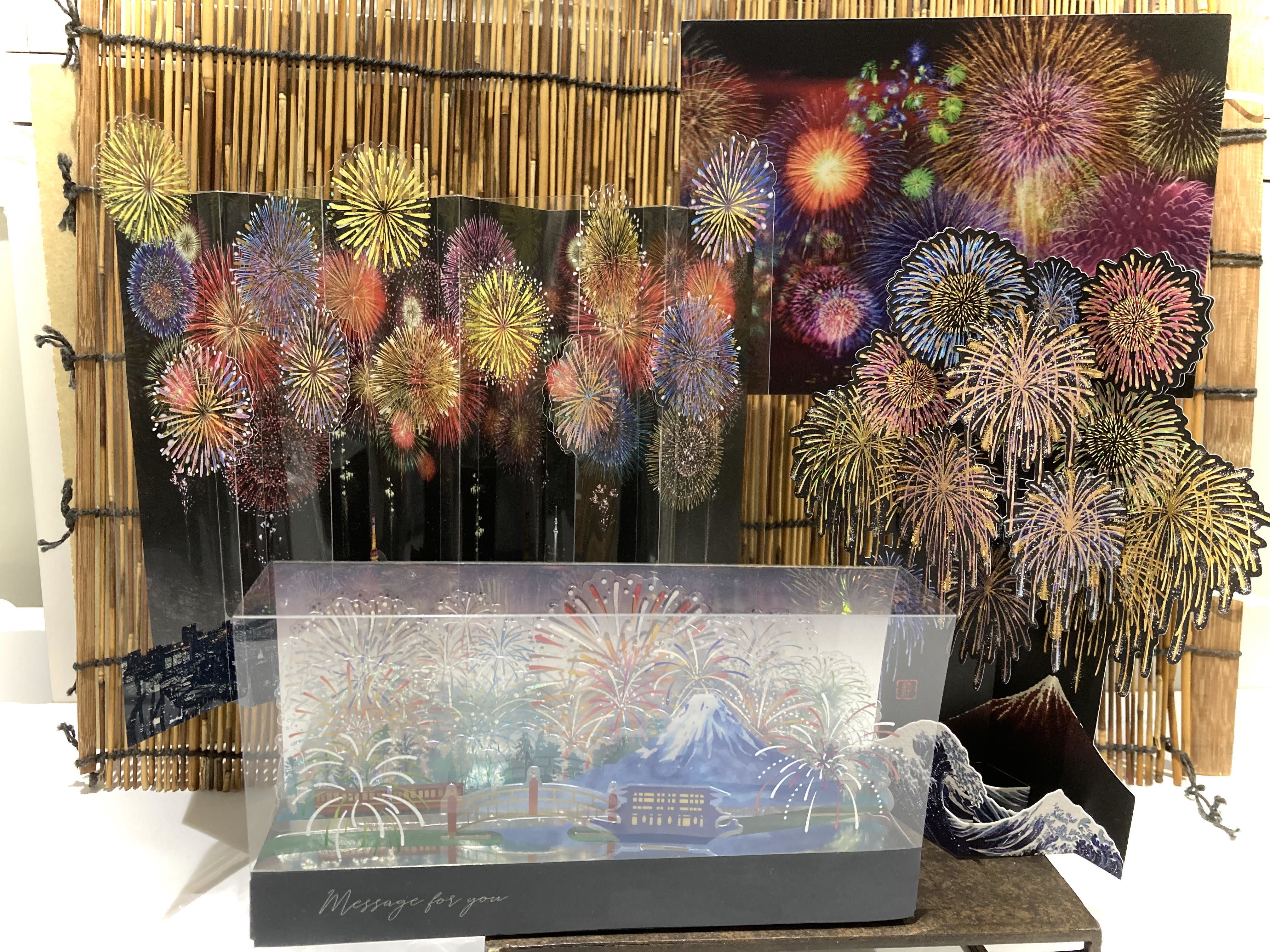 華やかな花火のカードで季節を届けよう！【ハンズビー相模大野